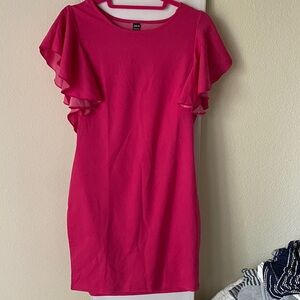 SHEIN Vibrant Pink Top